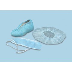 Plasdent NURSE CAP/21", Blue (100pcs/bag)